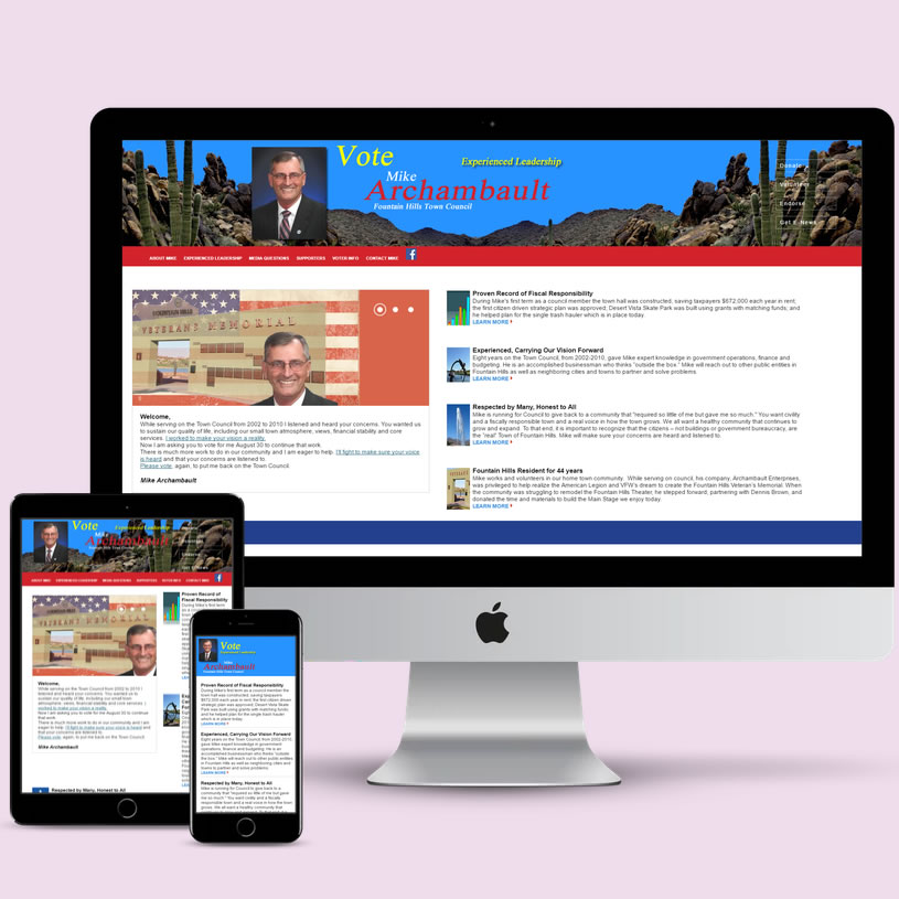 Mike Archambault for Fountain Hills